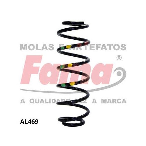 Mola de Suspensão traseira Fama AL469