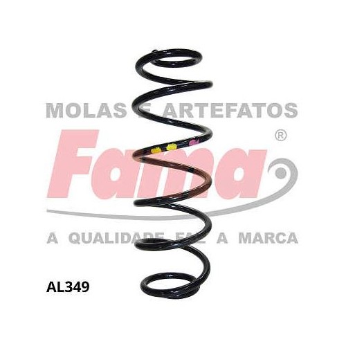 Mola de Suspensão traseira Fama AL349
