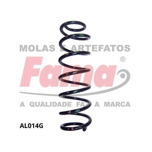 Mola de Suspensão traseira Fama AL014G