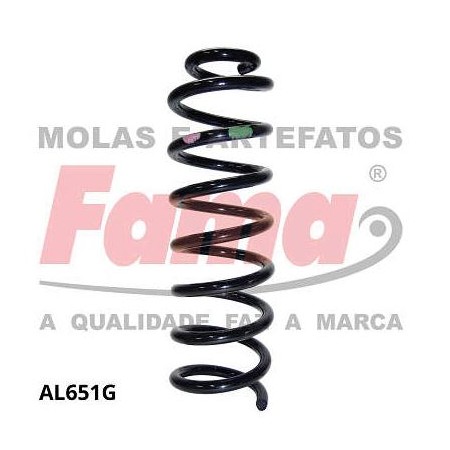 Mola de Suspensão traseira Fama AL651G