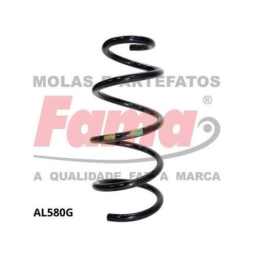 Mola de Suspensão traseira Fama AL580G