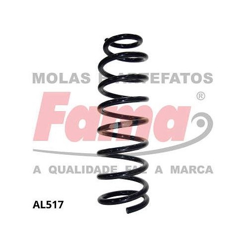 Mola de Suspensão traseira Fama AL517