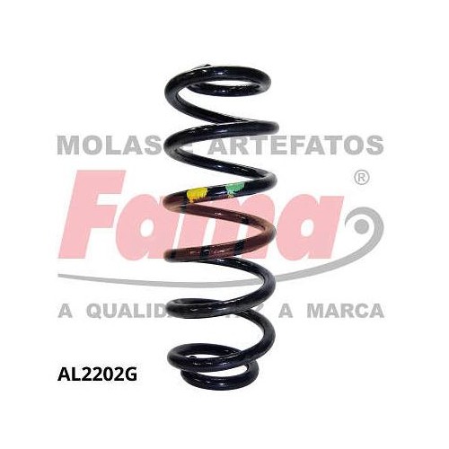 Mola de Suspensão traseira Fama AL2202G
