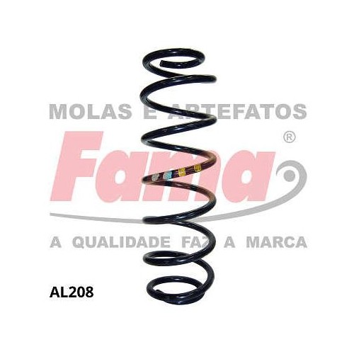 Mola de Suspensão traseira Fama AL208