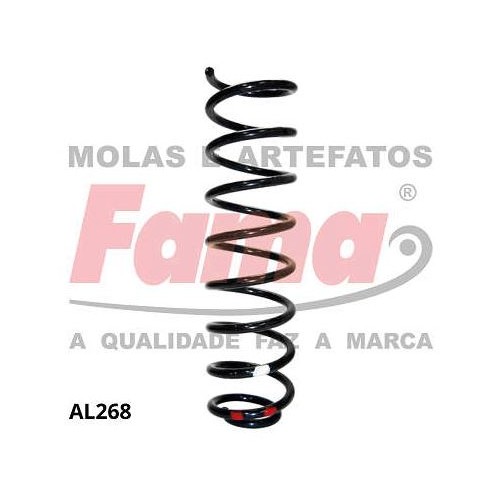 Mola de Suspensão traseira Fama AL268