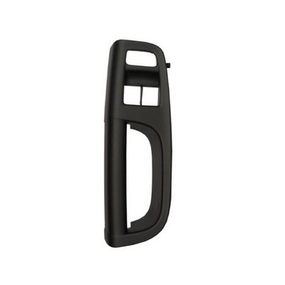 Moldura da Maçaneta Interna com Furo Vidro Elétrico Black Piano lado direito Auto Quality DB112