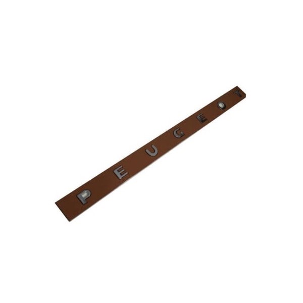 Moldura da Placa (Peugeot) traseira Peugeot 8665RW