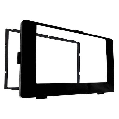 Moldura de Som 1/2 Din Black Piano Autoplast AP1098
