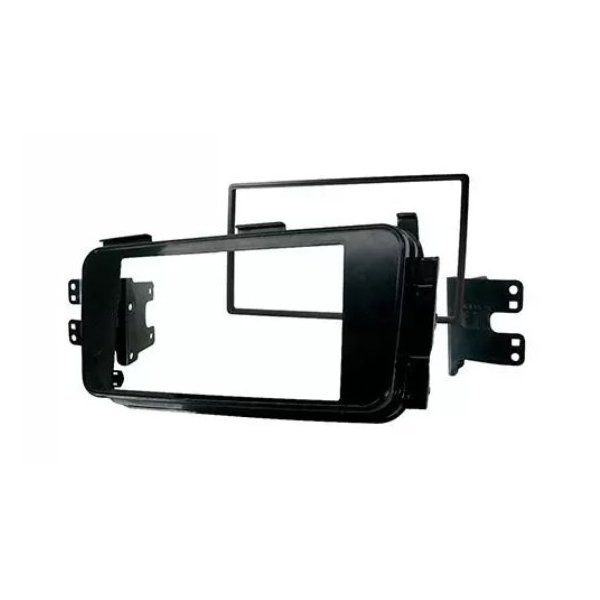 Moldura de Som 1/2 Din Black Piano Expex EXP384