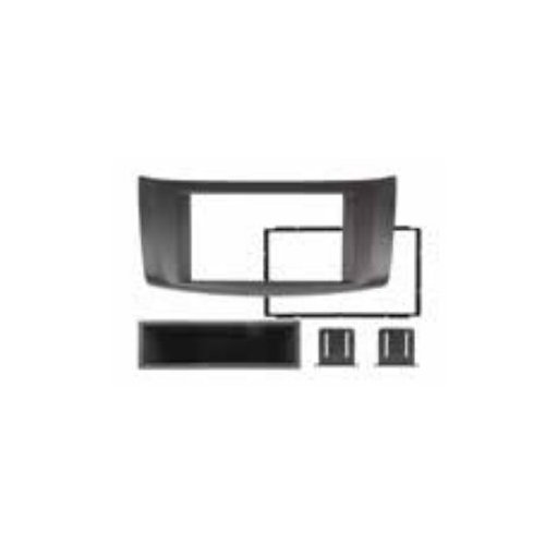 Moldura de Som 1/2 Din Cinza Ludovico 7210C