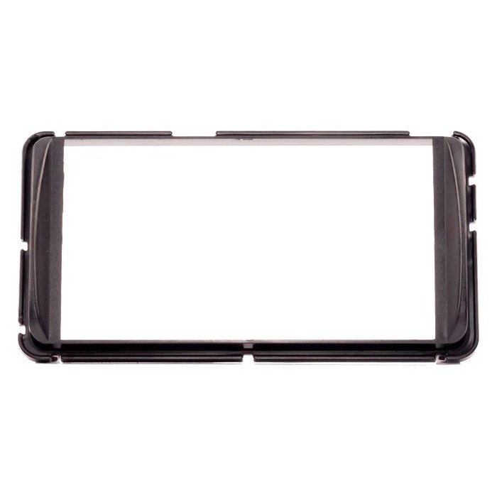 Moldura de Som 1/2 Din Preta Expex EPX131