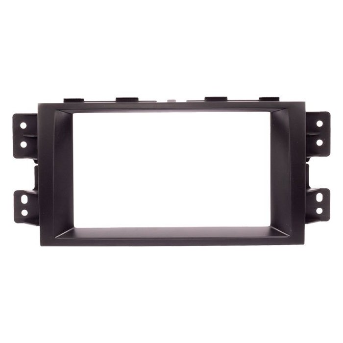 Moldura de Som 1/2 Din Preta Expex EPX235