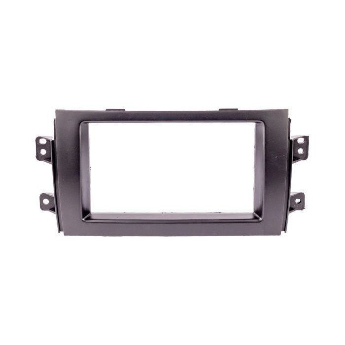 Moldura de Som 1/2 Din Preta Expex EPX239