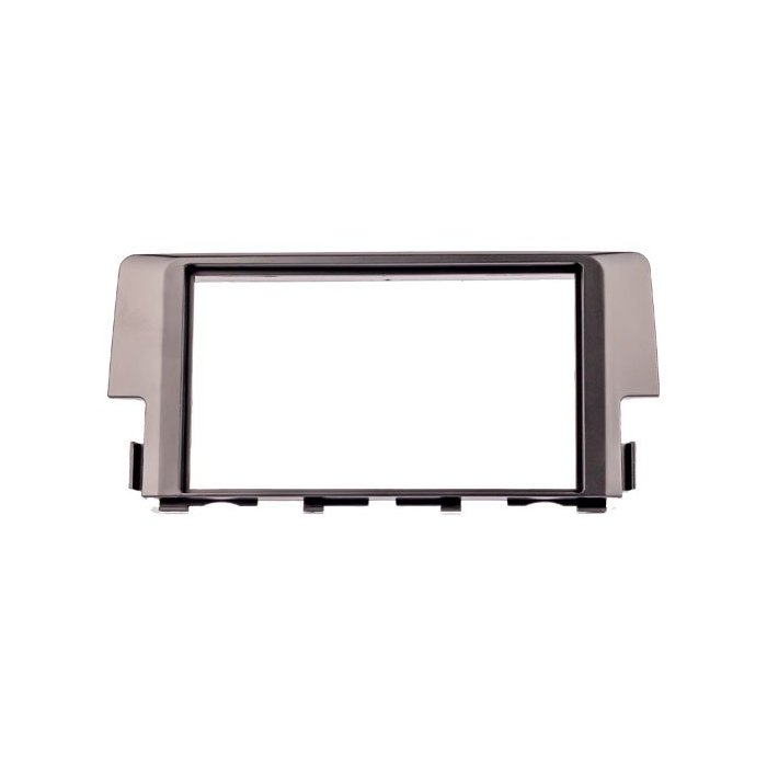 Moldura de Som 1/2 Din Preta Expex EPX295