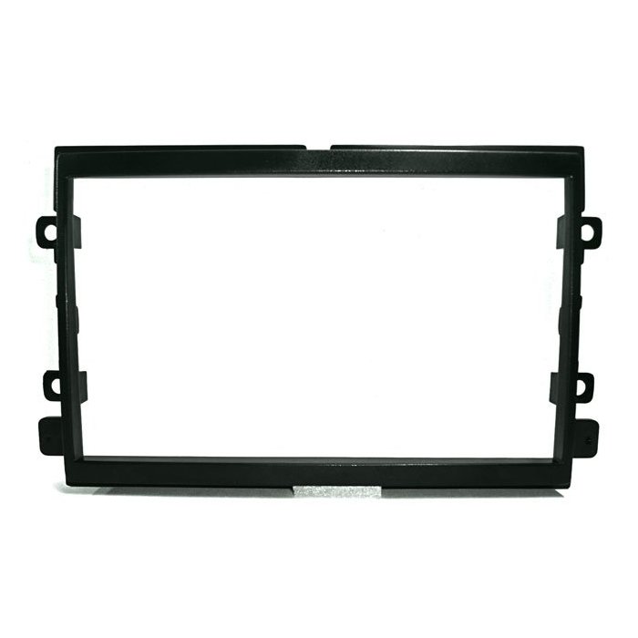 Moldura de Som 1/2 Din Preta Expex EPX364