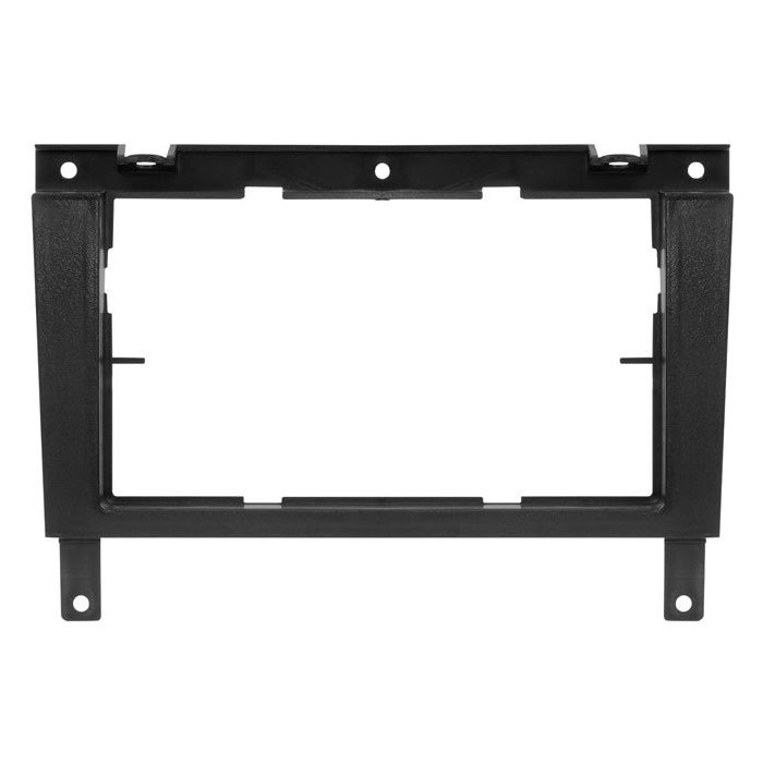 Moldura de Som 1/2 Din Preto sem Furo para Acendedor Expex EPX283