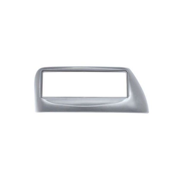 Moldura de Som 1 Din Cinza sem Furo Ludovico 7045