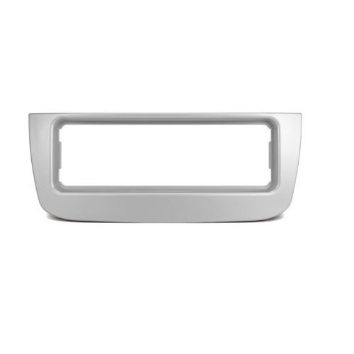 Moldura de Som 1 Din Prata Ludovico 7181T