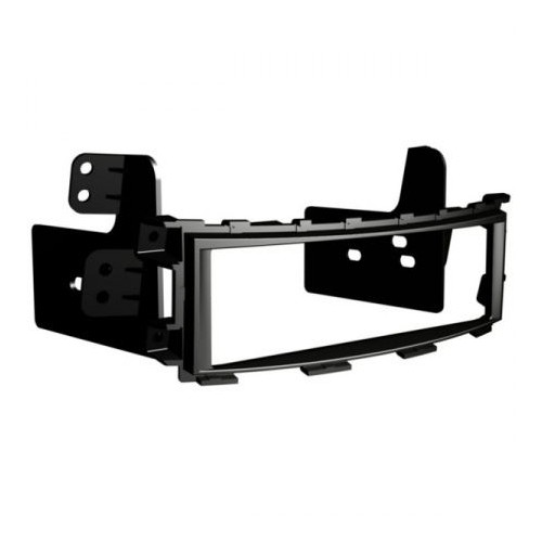 Moldura de Som 1 Din Preta com Suporte Autoplast AP658