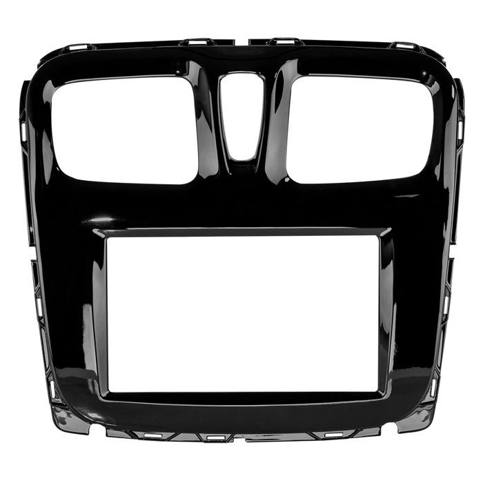 Moldura de Som 2 Din Black Pianno Expex EPX482