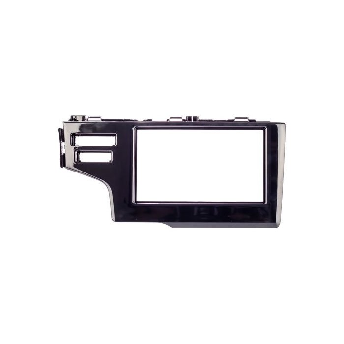Moldura de Som 2 Din Black Piano 2 Furos Expex EPX183