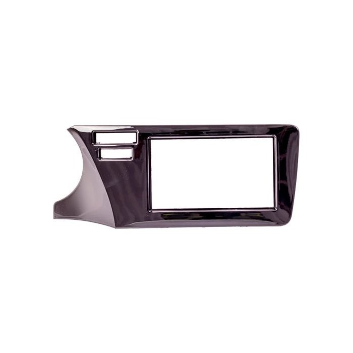 Moldura de Som 2 Din Black Piano 2 Furos Expex EPX328