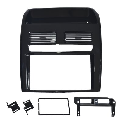Moldura de Som 2 Din Black Piano Fiamon Sound 4021
