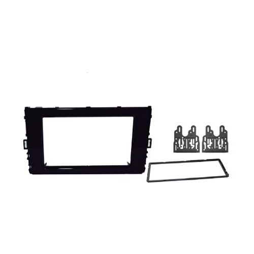 Moldura de Som 2 Din Black Piano Fiamon Sound 4026