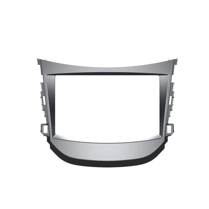 Moldura de Som 2 Din Cinza com Áudio Expex EPX401