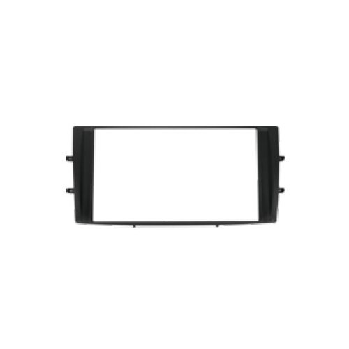 Moldura de Som 2 Din Cinza Ludovico 7153C