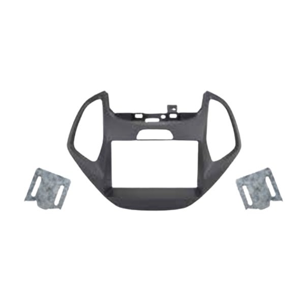 Moldura de Som 2 Din Cinza Ludovico 7215C