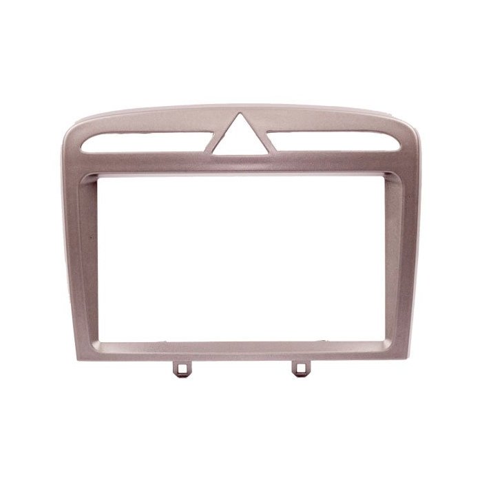 Moldura de Som 2 Din com Suporte Cinza Expex EPX132