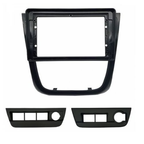 Moldura de Som 2 Din cor Black Piano Fiamon Sound 5976