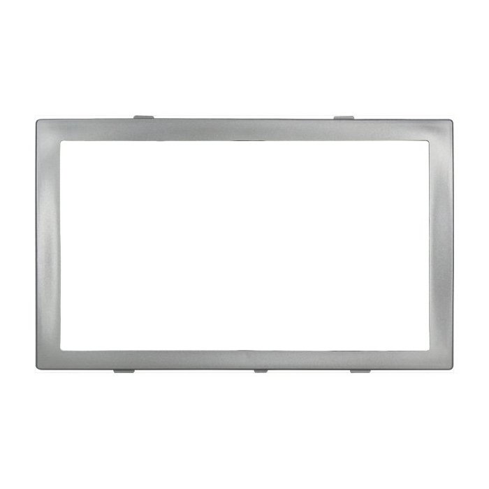 Moldura de Som 2 Din Prata Chinês/Japonês Ludovico 7188T