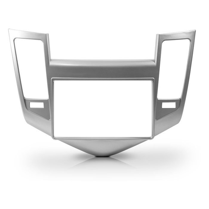 Moldura de Som 2 Din Prata Expex EPX265