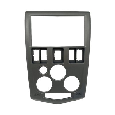Moldura de Som 2 Din Prata Fiamon Sound 4088