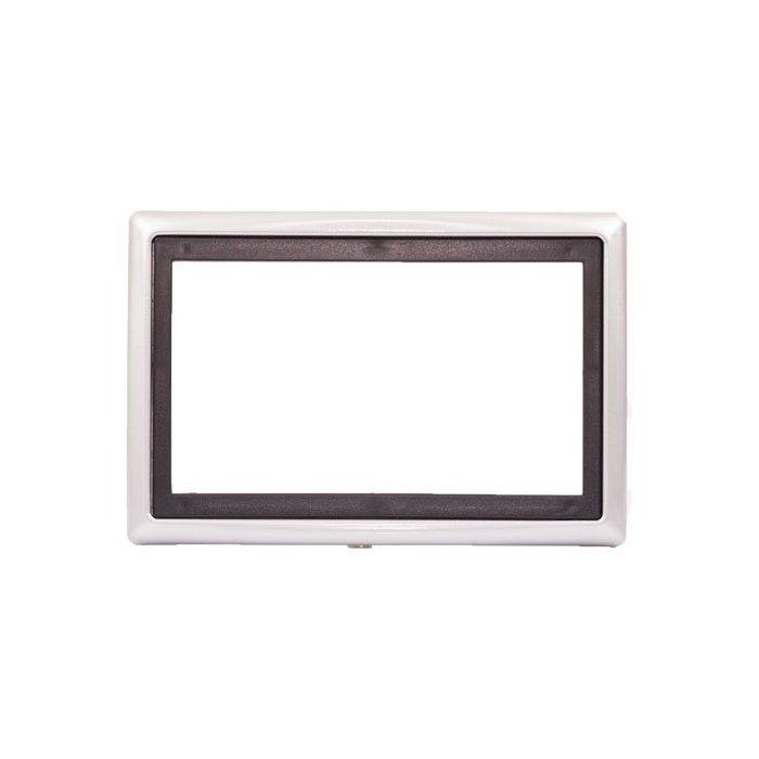 Moldura de Som 2 Din Prata sem Suporte Expex EPX372