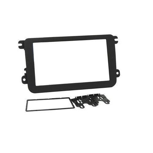 Moldura de Som 2 Din Preta Chinês/Japonês Fiamon Sound 2359