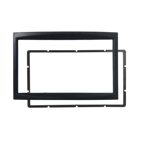 Moldura de Som 2 Din Preta Chinês/Japonês Ludovico 7213P