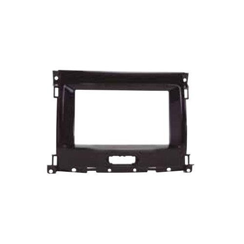 Moldura de Som 2 Din Preta com Moldura Ludovico 7239P