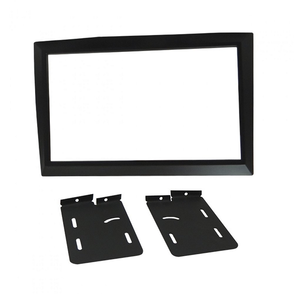 Moldura de Som 2 Din Preta com Suporte Fiamon Sound 2895