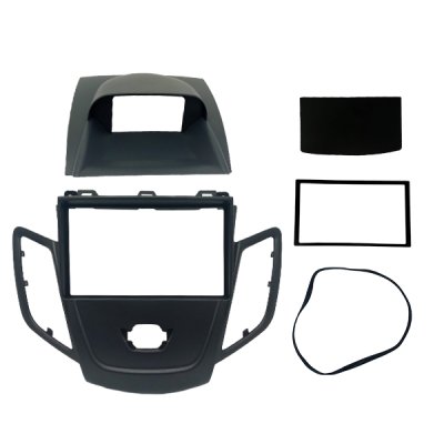 Moldura de Som 2 Din Preta Fiamon Sound 3138