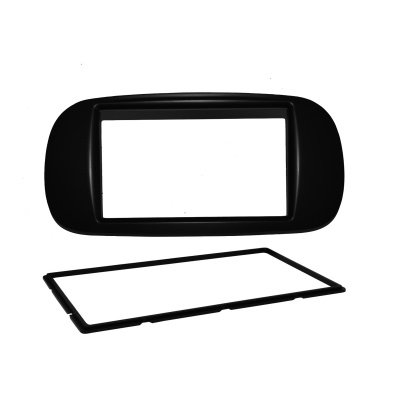 Moldura de Som 2 Din Preta Fiamon Sound 3315