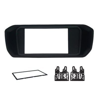 Moldura de Som 2 Din Preta Fiamon Sound 4271