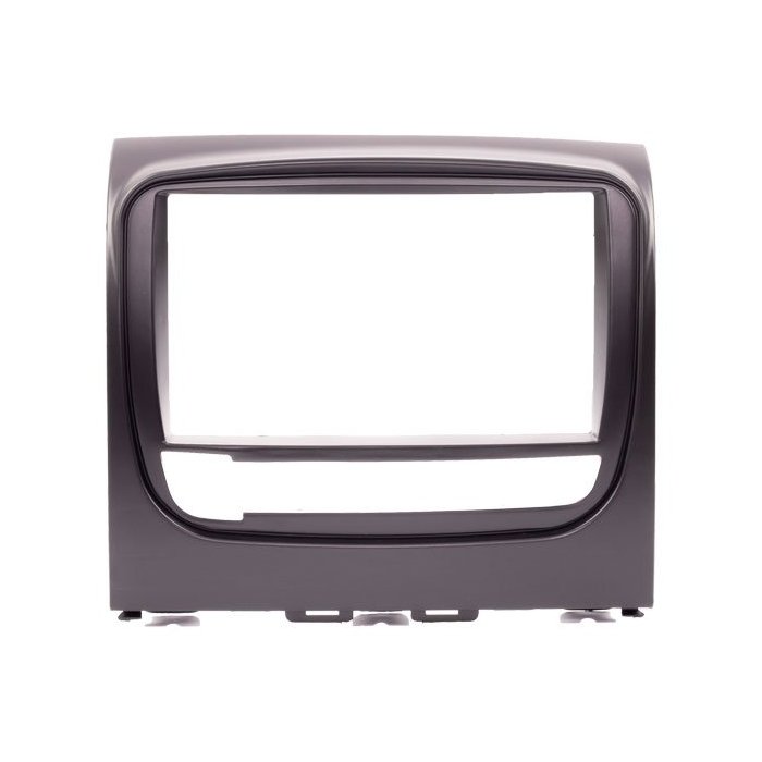 Moldura de Som 2 Din Preta Fosco Expex EPX187