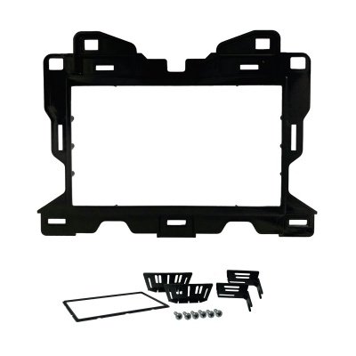 Moldura de Som 2 Din Preta Fosco Fiamon Sound 4209