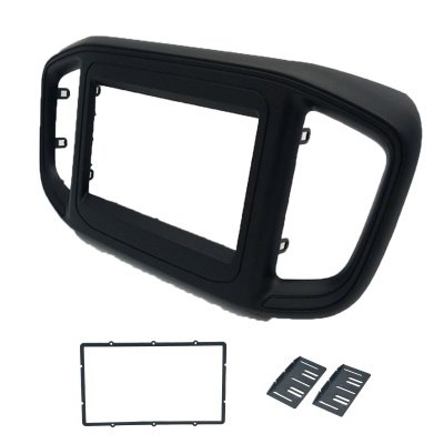 Moldura de Som 2 Din Preta Fosco Fiamon Sound 4216