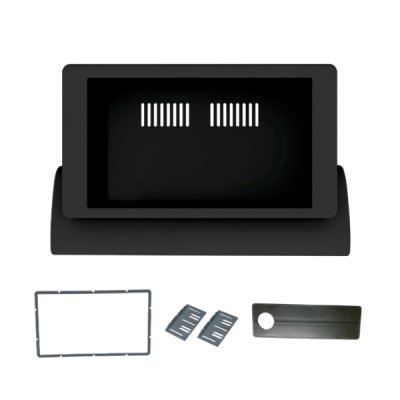 Moldura de Som 2 Din Preta Fosco Fiamon Sound 4255