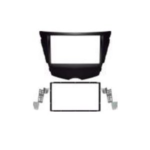 Moldura de Som 2 Din Preta Ludovico 22004HY