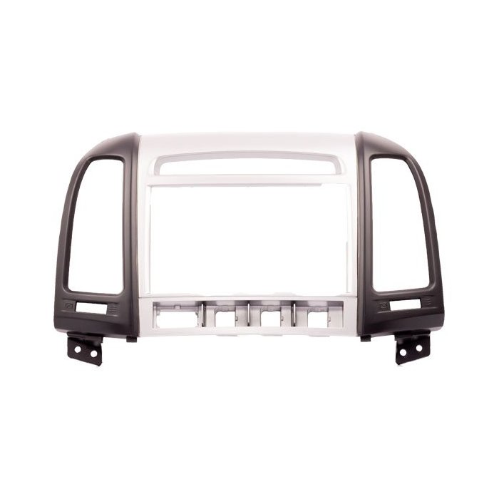 Moldura de Som 2 Din Preta/Prata Expex EPX065